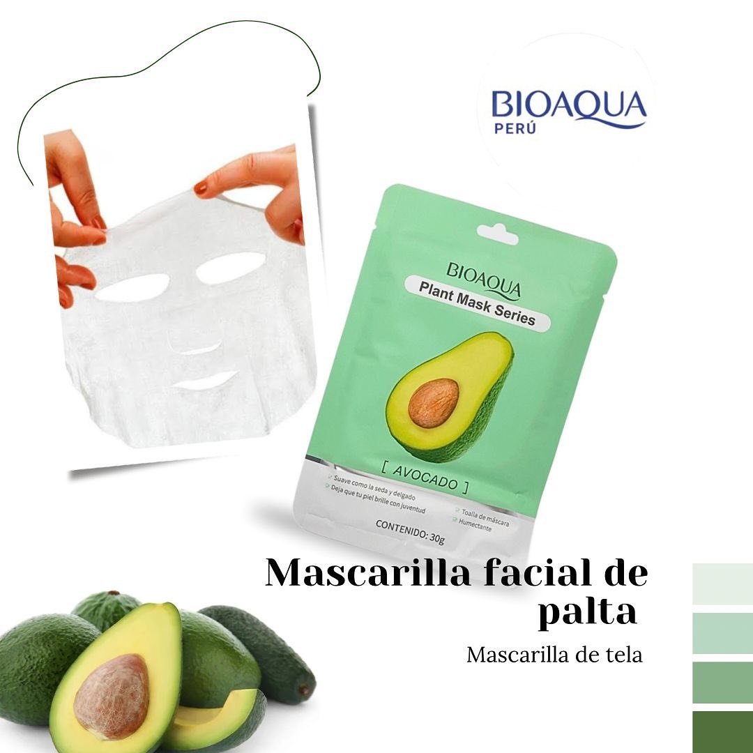 Mascarilla Vegetal De Palta BIOAQUA